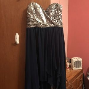 HIGH LOW COCKTAIL DRESS